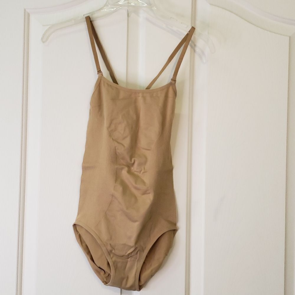 Natalie Dancewear Bodysuit with Adjustable Straps